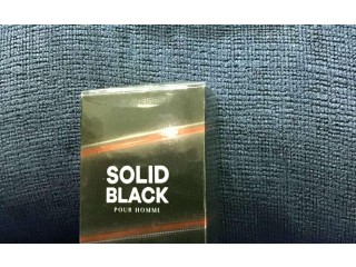 
                        solid black eau de parfum                                            