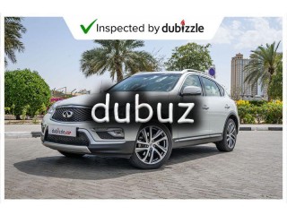 
                            
                            AED1257/month | 2017 Infiniti QX50 3.7L | Full Infiniti Service History | GCC specs
                            
                        