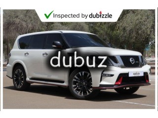 
                            
                            AED3622/month | 2019 Nissan Patrol Nismo 5.6L | Full Nissan Service History | 8 seater | GCC specs
                            
                        