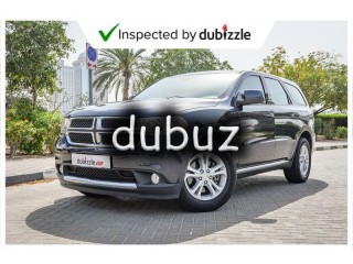 
                            
                            AED1560/month | 2013 Dodge Durango 3.6L | Full Dodge service history | 7 seater | GCC specs
                            
                        