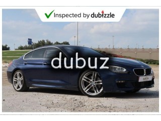 
                            
                            AED2612/month | 2013 BMW 650i GranCoupe 4.4L | Full BMW service history | GCC specs
                            
                        