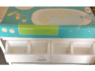 
                        مقعد استحمام وغيار بيبي                                            