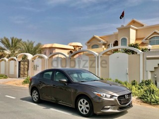  MAZDA 3 SEDAN MODEL 2017 GCC SPECS LESS KM WITH BLUETOOTH CRUISE CONTROL 