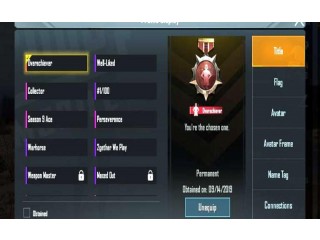 
                        حساب ببجي مميز للجاد فقط                                            