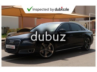 
                            
                            AED1714/month | 2014 Audi A8 4.0L | Full Service History | GCC Specs
                            
                        