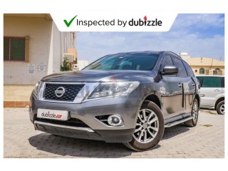 
                            
                            AED878/month | 2016 Nissan Pathfinder 3.5L | Full Service History | 7 Seater | GCC Specs
                            
                        