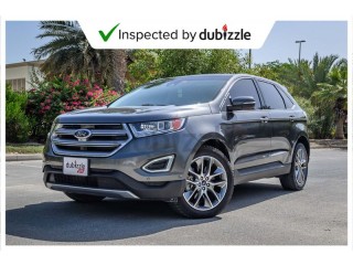 
                            
                            AED1448/month | 2016 Ford Edge Titanium Plus 3.5L | Full Ford Service History | Warranty + Service
                            
                        