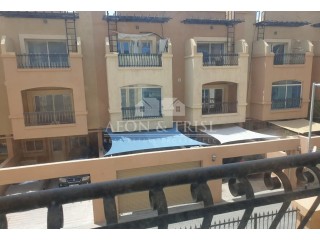 Spacious 3 Bed Duplex Study with Pool View