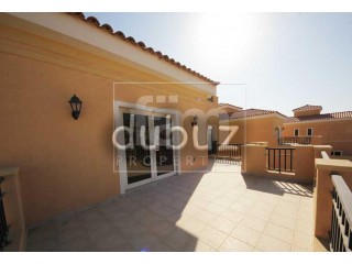 Park Facing Mazaya A1 w/ pool in Central Hacienda