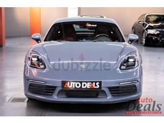 
                            
                            PORSCHE CAYMAN 718 | 2018 | GCC | UNDER WARRANTY
                            
                        