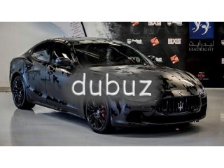 
                            
                            Maserati Ghibli S - one of a kind!
                            
                        