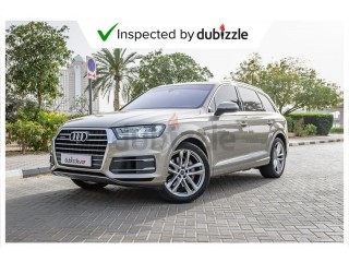 
                            
                            AED3061/month | 2016 Audi Q7 S-Line 45TFSi 3.0L | 7 seated | Warranty + service | GCC
                            
                        