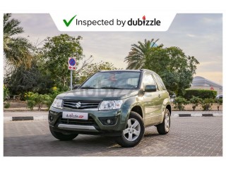 
                            
                            AED840/month | 2015 Suzuki Grand Vitara 2.4L | Full Suzuki service history | GCC specs
                            
                        