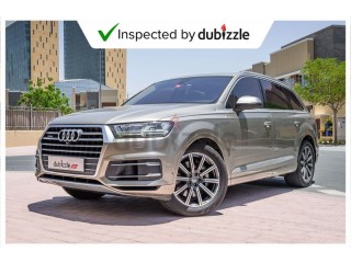 
                            
                            AED2553/month | 2016 Audi Q7 45TFSI 3.0L | Full Audi Service History | 7 Seater | GCC Specs
                            
                        