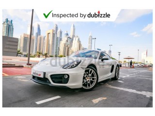 
                            
                            AED2174/month | 2015 Porsche Cayman 2.7L | Full service history | GCC specs
                            
                        
