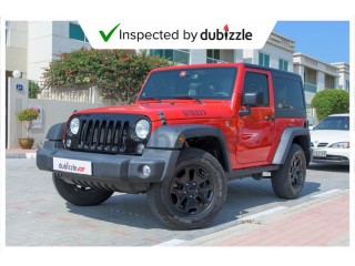 
                            
                            AED1413/month | 2018 Jeep Wrangler Willys 3.6L | Full Jeep Service History | Warranty | GCC specs
                            
                        