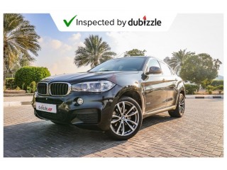 
                            
                            AED2079/month | 2015 BMW X6 3.5L | Full BMW service history | GCC specs
                            
                        