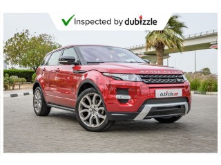 
                            
                            AED3218/month | 2013 Land Rover Evoque Dynamic Plus 2.0L | Full Land Rover Service History | GCC
                            
                        