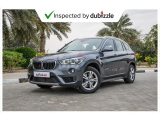 
                            
                            AED1460month | 2017 BMW X1 sDrive20i 2.0L | Full BMW Service History | GCC specs
                            
                        