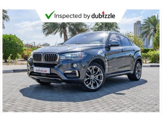 
                            
                            AED2818/month | 2015 BMW X6 xDrive50i 4.4L | Warranty+Service Full BMW service history | GCC specs
                            
                        