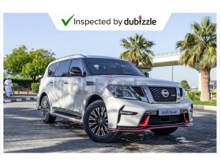 
                            
                            AED1638/month | 2014 Nissan Patrol Platinum w/ Nismo Kit 5.6L | Full service history | 8seater | GCC
                            
                        