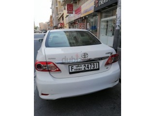 
                            
                            Toyota Corolla 2012 Model
                            
                        