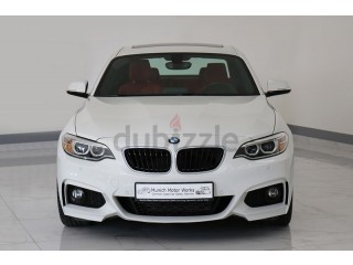 
                            
                            BMW 220i M Sport 2016 GCC - August 2021 BMW Warranty + Service Package!
                            
                        