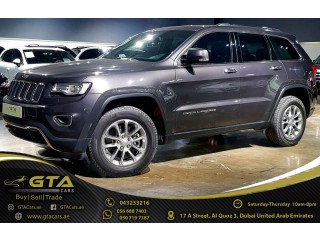 
                            
                            2015 Jeep Grand Limited, Warranty, Full History, GCC, Low Kms
                            
                        