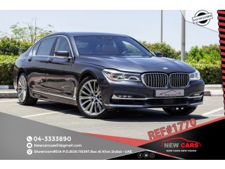 
                            
                            BMW 740LI - 2016 - GCC - 2645 AED/MONTHLY - UNDER  DEALER WARRANTY TIL 06/2021
                            
                        