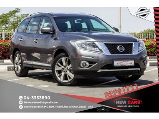 
                            
                            NISSAN PATHFINDER SV FULL OPTION - 2016 - 1540 AED/MONTHLY - UNDER DEALER WARRANTY
                            
                        