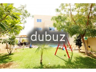 Lovely Arabian Villa, Single Row, Landscaped Garden with Terrace and Garden