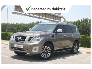 
                            
                            AED2451/month | 2017 Nissan Patrol Platinum 5.6L | Full Nissan Service History | Warranty | 7 Seater
                            
                        