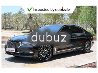
                            
                            AED3776/month | 2018 BMW 750Li xDrive 4.4L | Full BMW Service History | Warranty + Service | GCC
                            
                        