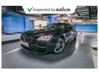 
                            
                            AED2683/month | 2013 BMW 640i GranCoupe M-Kit 3.0L | Full service history | GCC specs
                            
                        