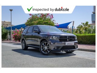 
                            
                            AED1557/month | 2017 Dodge Durango GT 3.6L | Full Dodge Service History | 7 Seater | GCC Specs
                            
                        