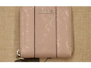 
                        Pink/blush brand new small Guess wallet                                            