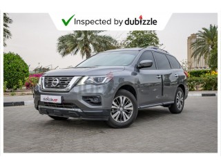 
                            
                            AED1194/month | 2018 Nissan Pathfinder S 3.5L | Full Nissan Service History | 7 seater | Warranty
                            
                        