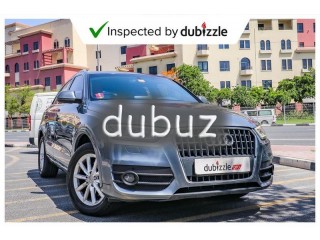 
                            
                            AED1435/month | 2013 Audi Q3 35TFSI 2.0L | Full Service History | GCC Specs
                            
                        