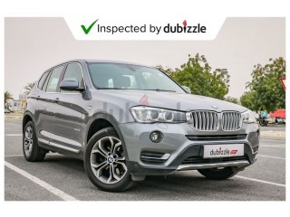 
                            
                            AED2098month | 2016 BMW X3 xDrive28i Exclusive 3.0L | Full BMW Service History | Warranty + Service
                            
                        