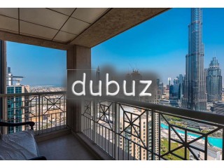 Top Floor! Full Burj &amp; Fountain Views | Tenanted