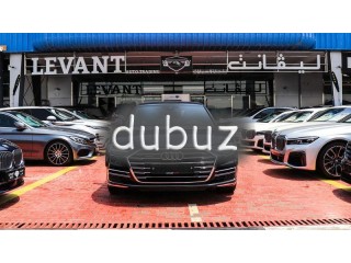 
                            
                            SUPER CLEAN AUDI A 8L GCC SPECS 2019 UNDER WARRANTY AND SERVICE CONTRACT WITH FULL SERVICE HISTORY
                            
                        