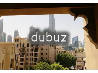 2Br+Study! Bright Furnished|FULL Burj Views!