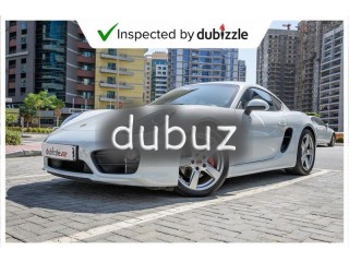 
                            
                            AED2818/month | 2015 Porsche Cayman S 3.4L | Full Porsche Service History | Coupe | GCC Specs
                            
                        