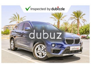 
                            
                            AED1421/month | 2017 BMW X1 sDrive20i Exclusive 2.0L | Full BMW Service History | Warranty + Service
                            
                        