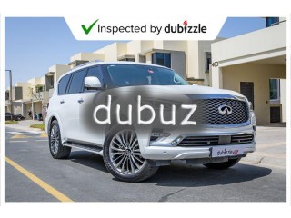 
                            
                            AED3529/month | 2020 Infiniti QX80 5.6L | Full Infiniti Service | Warranty + Service | 7 Seats | GCC
                            
                        