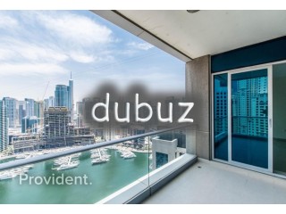Full Marina View | Three Bedrooms | Vacant