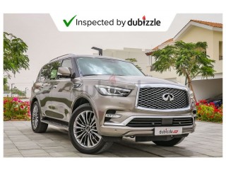 
                            
                            AED4238/month | 2020 Infiniti QX80 Luxury 5.6L | 8 seater | Warranty + Service | GCC specs
                            
                        