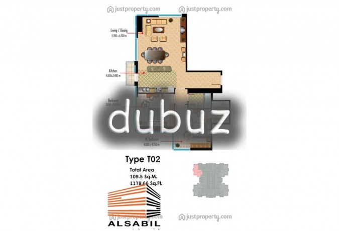 2-br-free-ac-with-balcony-in-marina-pinnacle-big-0