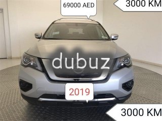 
                            
                            AED 1080 month/ Nissan Pathfinder SL 2019/ 3000km/ 69000/1080 EMI monthly
                            
                        