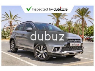 
                            
                            AED724/month | 2018 Mitsubishi ASX 2.0L | Full Mitsubishi Service History | Warranty | GCC Specs
                            
                        